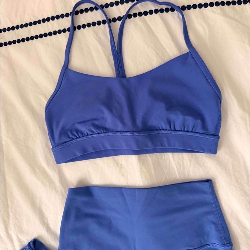 Lululemon Wild Indigo Flow Y Bra
